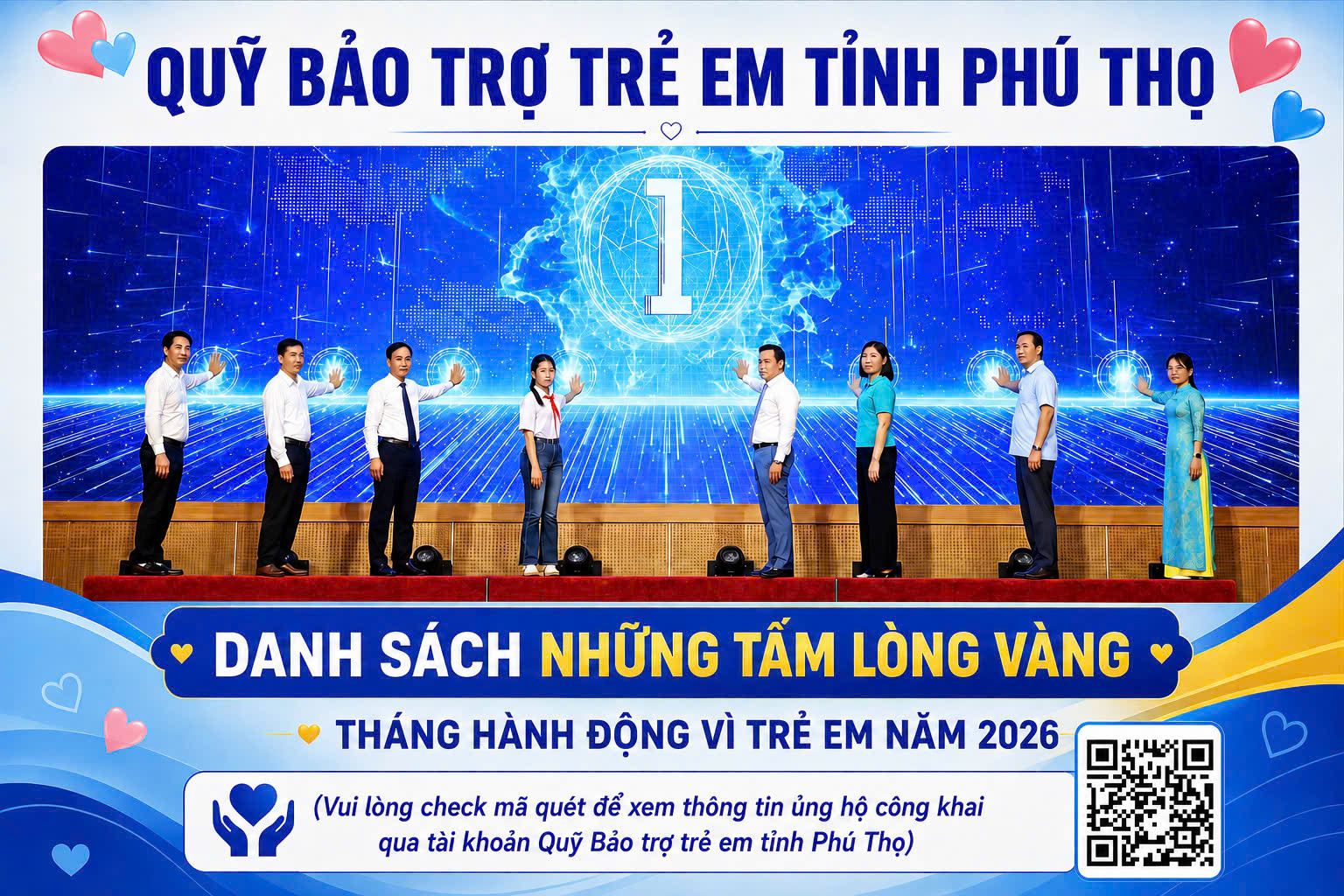 Thư cảm ơn, Tháng hành động Vì trẻ em 2026