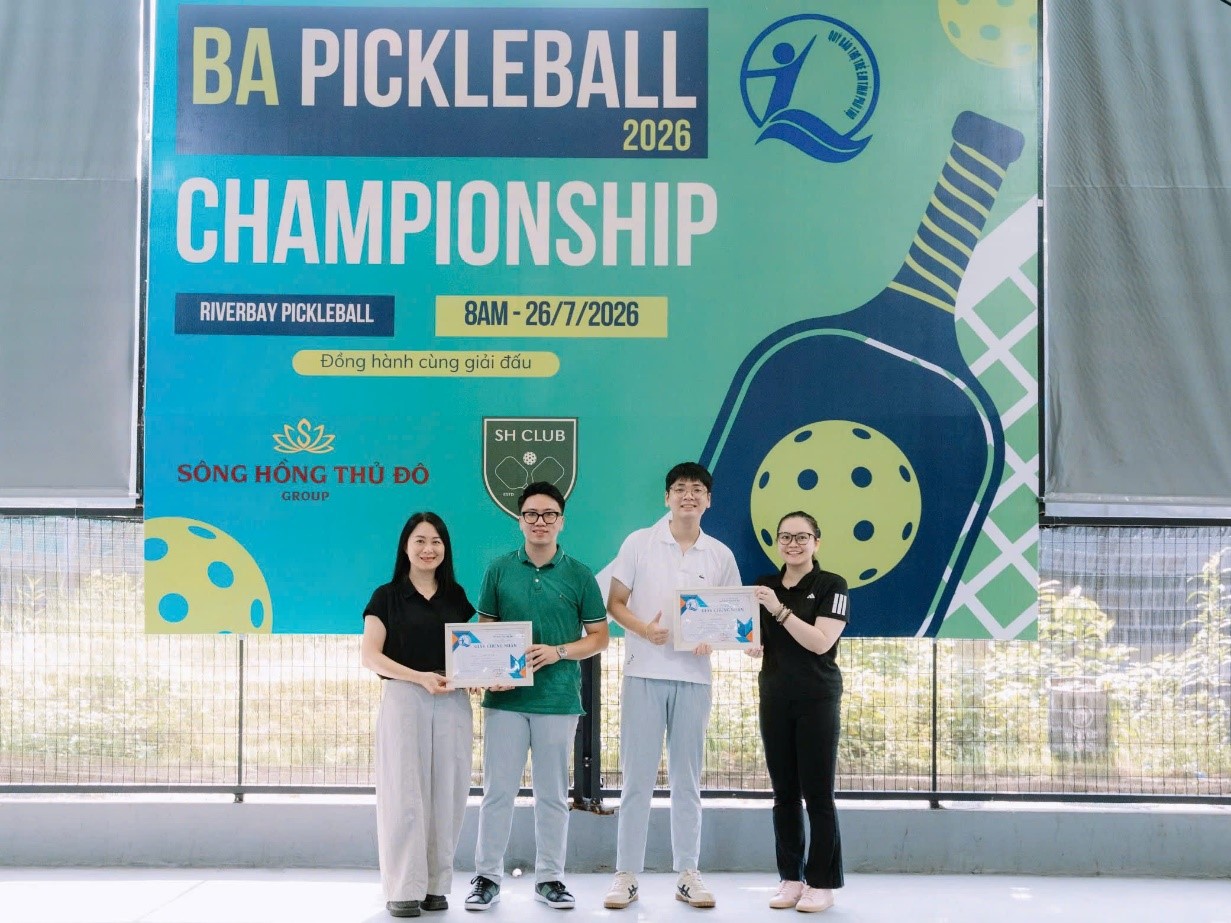 Ba Pickleball Championship 2026 – Lan tỏa tinh thần thể thao, chung tay vì trẻ em có hoàn cảnh khó khăn
