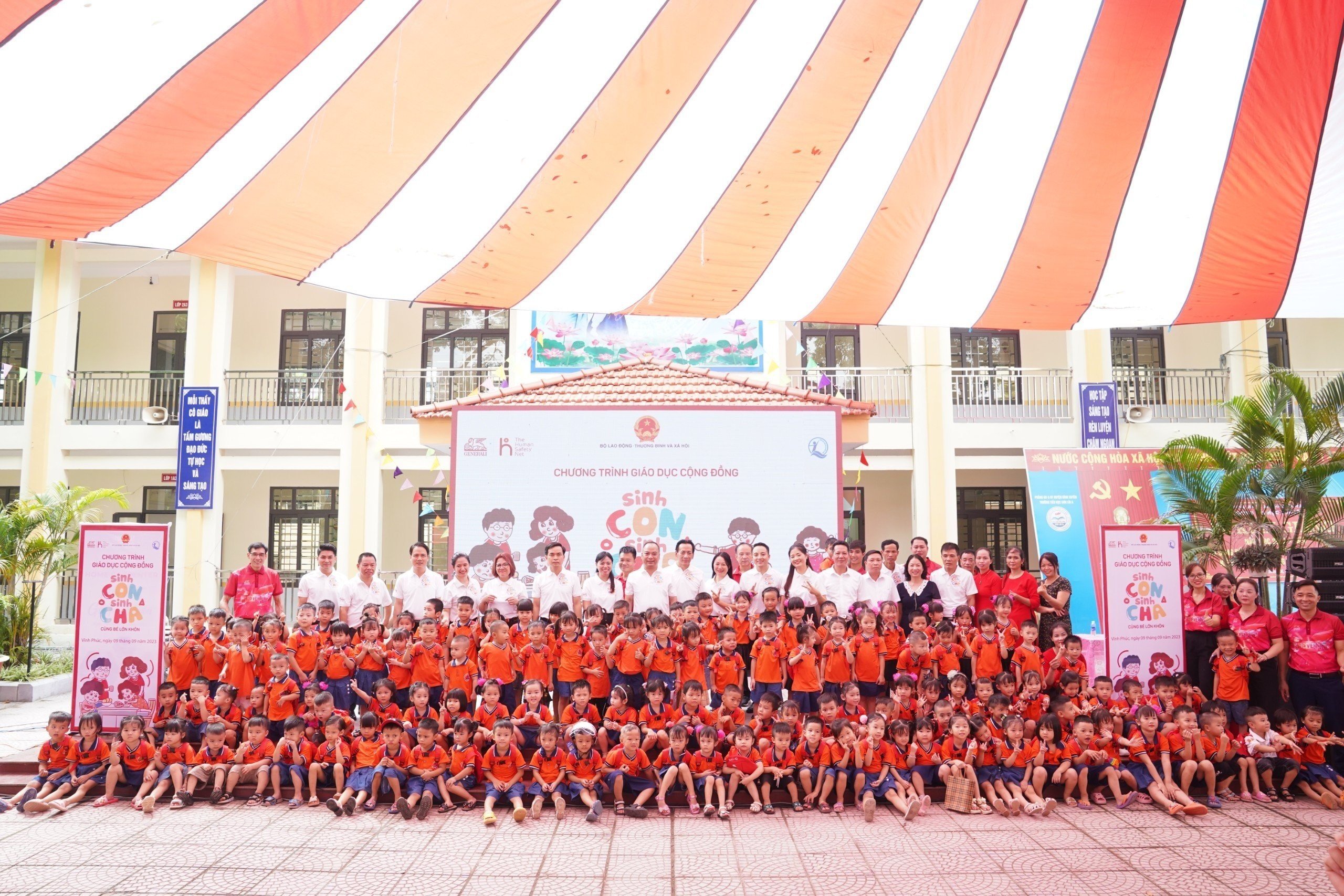 Chương trình giáo dục cộng đồng "SINH CON SINH CHA" tại tỉnh Vĩnh Phúc
