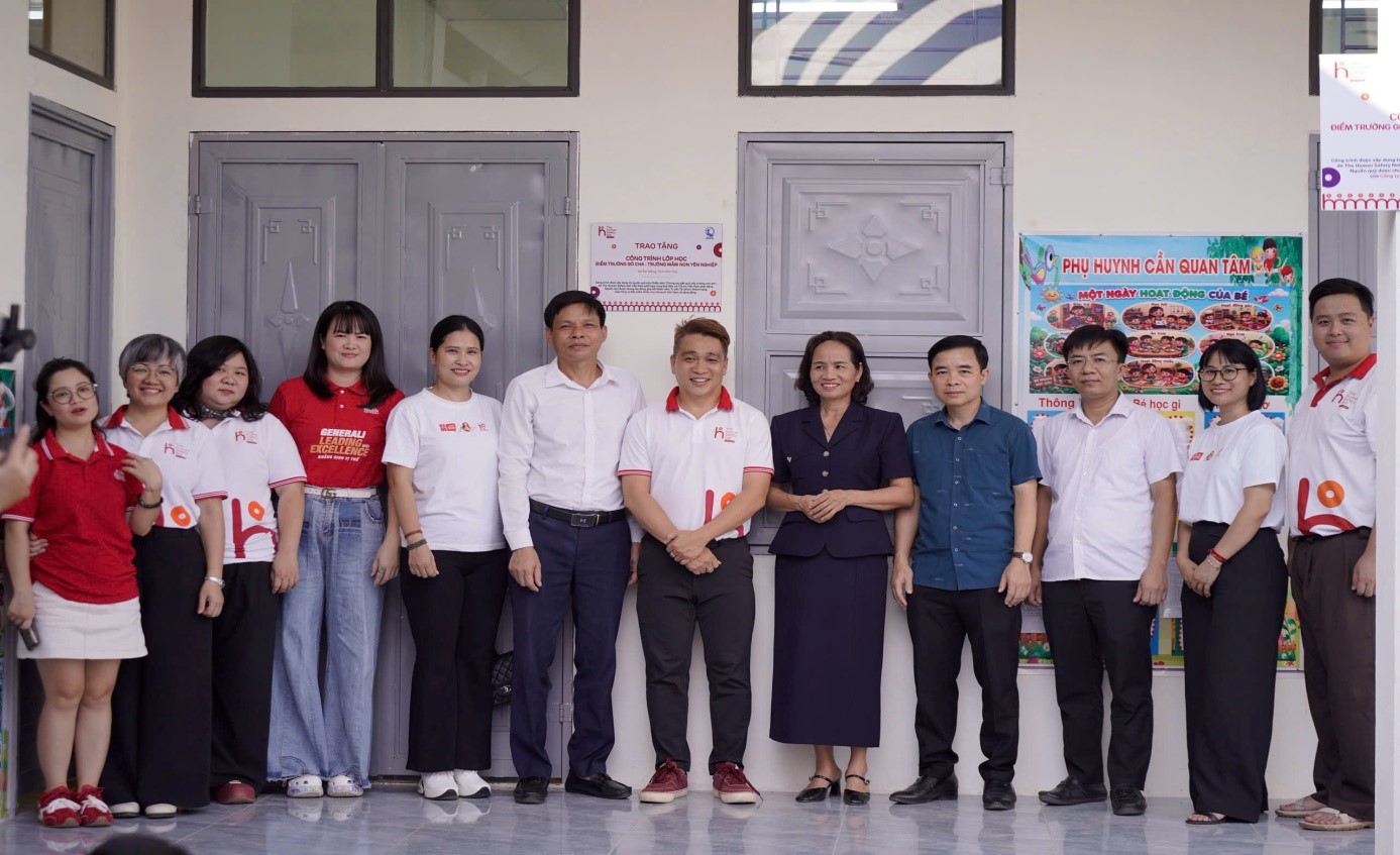 Khánh thành lớp học mầm non chi Gò Cha - xã Đại Đồng, tỉnh Phú Thọ